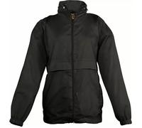 Coupe-vent enfant Surf - noir 7-8 ans