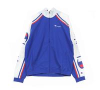 Coupe-vent entierement zippe pour hommes BLUE/WHITE XL