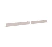Coupe-vent face avant pour abris Milan RAL7044 - 5000 mm - PROCITY - 529409.7044