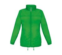 Coupe-vent femme B&C Sirocco Vert XS