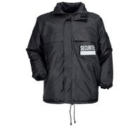 Coupe-vent fourré Sécurité - Noir XXXL