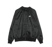 Coupe-vent Homme Sportswear Tisse Double Windrunner Veste A Capuche Noir/blanc BLACK/WHITE XL