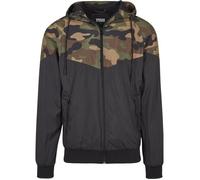 Coupe-vent homme Urban Classics WOOD CAMO noir S