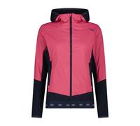 Coupe-vent hybride avec capuche fixe femme CMP Rose L