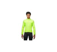 Coupe vent manches longues van rysel ultralight jaune fluo homme