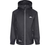 Trespass - Coupe-vent pliable QIKPAC - Unisexe (7-8 ans) (Noir/gris foncé) - UTTP4776 Noir/gris Foncé