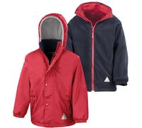 Coupe Vent Révesible En Polaire - R160j/Y - Rouge Et Bleu Marine