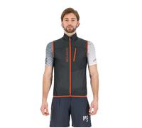 Karpos Gilet coupe-vent Lavaredo Wind Vest – pour homme Woodland Gray/Orange – XL