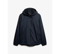Superdry Logo Windbreaker Jacket Bleu 2XL Homme