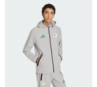 Coupe-vent zip intégral Algérie Tiro Tech Team Light Grey M