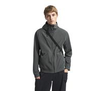 Coupe-vent zippÃ©e Ã capuche Aigle Gris XL