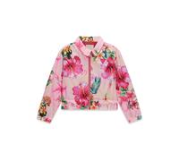Coupe-vent zippÃ©e manches longues fille Guess Rose 7 ans
