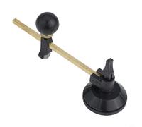 Coupe-verre circulaire multifonction avec ventouse réglable pour une coupe précise des cercles, options de taille 200 mm/300 mm, noir + jaune (300 mm)