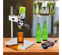 Coupe-Verre éLectrique en verre, Machine De DéCoupe De Bouteilles En Verre éLectrique 150 W,6 000 Tr/Min,Outil De Coupe Avec 3 Lames Pour Bouteilles De Vin, Verre De Mer, Bricolage, Pot De Fleurs