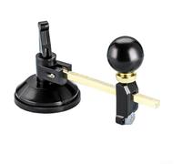 Coupe-verre professionnel pour bricoleurs - Outil de précision avec performance de coupe stable - Pour cercles de diamètre de 12 cm à 20 cm (A)