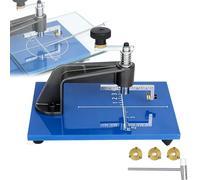 Coupe-verre robuste pour cercles, outil de coupe de précision avec roues de coupe en carbure pour vitrail, mosaïques et loisirs créatifs
