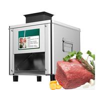 Coupe-viande électrique, lame en acier inoxydable 850 W pour trancher, couper en cubes, déchiquetage du poulet, du bœuf, du poisson et des légumes, outil de cuisine essentiel