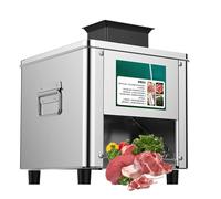 Coupe-viande électrique pour poulet, poisson, bœuf - Épaisseur réglable - Trancheuse et broyeur - Outil de cuisine haute efficacité