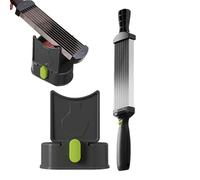 Coupe-viande manuel pour domestique, épaisseur réglable - Accessoires de cuisine Cleaver en acier inoxydable pour cuisson à la maison BBQ Hot Pot,