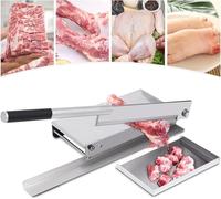 Coupe-viande manuel - Trancheuse d'os robuste pour la cuisine, idéale pour couper le bœuf, la chèvre, le porc et le poisson