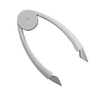 Coupe-yeux d'ananas en acier inoxydable - Extracteur de tige de fraise, vide-ananas et trancheuse, pince à œil d'ananas, poignée ergonomique