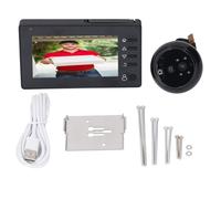 Coupée de porte vidéo 4,3 pouces Affichage de la vision nocturne Détection du mouvement de la caméra de la caméra de Puphole Système de sécurité