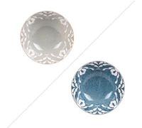 Coupelle Alcazar 12 cm (lot de 2) - Table Passion - Bleu - Porcelaine Bleu G