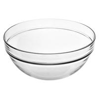 Coupelle Arc En Verre Trempé Modèle Empilable Avec Dimensions De 23 Cm