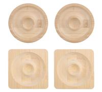 Coupelle Bijoux 4 Pièces Porte Bijoux Plateau Déco Plateau Original Vide Poche Entrée Coupelle à Bijoux Cloud Jewellery Tray Pour Décoration Intérieure Cadeau de Mariage Rangement de Bijoux 9 cm