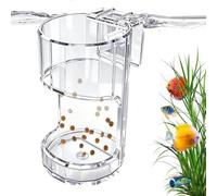 Coupelle d'alimentation pour Aquarium Porte-Bol Alimentaire Transparent