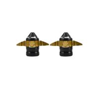 Coupelle de Protection de Fourche Avant Universelle pour Moto en Aluminium(Gold)