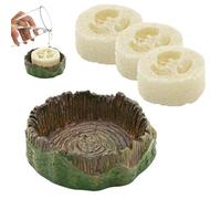 Coupelle D'Eau Pour Blattes Abreuvoir et mangeoire pour reptiles avec luffa