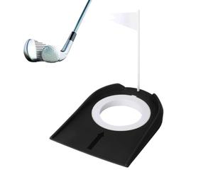 Coupelle d'Entraînement au Putting Golf Accessoire d'entraînement Pliable | Outil daide à la pratique du putter Pour practice de golf à la maison bureau jardin terrain