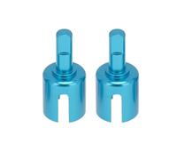 Coupelle Différentielle RC Pour Tamiya Pour TT01 Pour TT02 TT01D TT01E DF-02 M05 M06 1/10 Boîte De Vitesses En Métal Joint Tasse Différentiel Diff RC Pièces Mise À Niveau Voiture(Blue,2pcs Big)