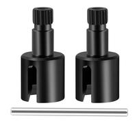 Coupelle Différentielle RC Pour Tamiya TA02 1/10 2 Pièces Coupelles De Différentiel En Acier Joint Boîte Vitesses Rechange Et Accessoires Modification Pour Voiture RC Drift(Rear)