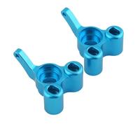 Coupelle Direction RC pour HSP 94155 94166 pour Nitro 1/10 Aluminium pour Porte-moyeu Arrière Direction (Gauche/Droite) Accessoires Voitures Télécommandées(Blue,06044)