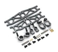 Coupelle Direction RC Pour ZD DBX-10 1/10 Métal Pour Bras Oscillant Coupelle De Direction Ensemble 5 Pièces RC Télécommande Voiture Pour Et Accessoires De Course Mise À Niveau Remplacement(Gray)