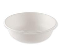 Coupelle en canne à sucre, rond, 1.000 ml, blanc