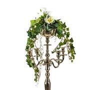 Coupelle en métal argenté Diamètre 16 cm pour Chandeliers Chandelier Wedding