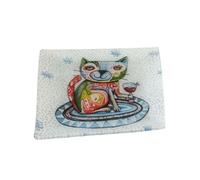 Coupelle en verre Cat Wine 20 cm