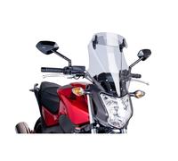 Puig Pare-brise Touring Plus Honda NC750S avec déflecteur fumé clair Gris (Motoplastic)