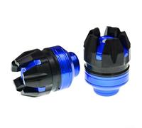 Coupelle Fourche pour moto Aluminium Anti-Chute Coupelle Fourche(Blue)