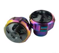 Coupelle Fourche pour moto Aluminium CNC Léger Coupelle Fourche(QCB-043-Iridescent)