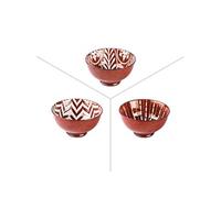 Coupelle Java 11,5 cm (lot de 6) - Table Passion - Rouge - Porcelaine Rouge G