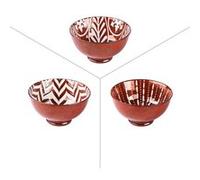 Coupelle Java 11,5 cm (lot de 6) - Table Passion - Rouge - Porcelaine