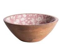 Coupelle Léa rouge 18 cm - Table Passion - Décoré - Bois Rouge G