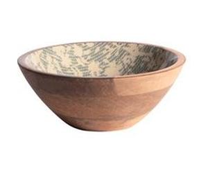 Coupelle Léa verte 18 cm - Table Passion - Vert - Bois G