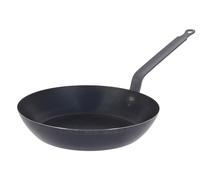 Coupelle lyonnaise en tôle bleue queue fonte ø 14 cm