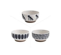 Coupelle mikonos 12 cm (lot de 3)