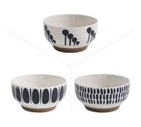 Coupelle mikonos 12 cm (lot de 3)